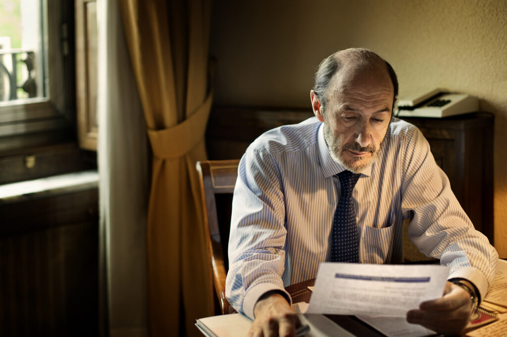 Alfredo Pérez Rubalcaba para El País Semanal.