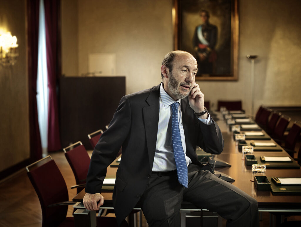 Alfredo Pérez Rubalcaba para El País Semanal.