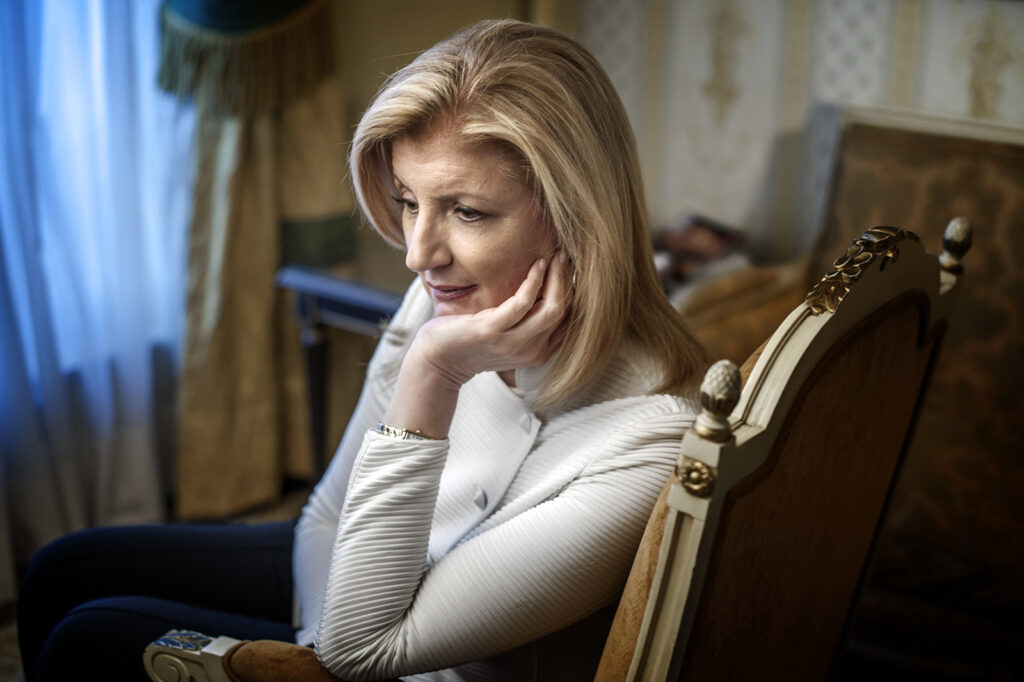Adriana Huffington para el País Semanal.