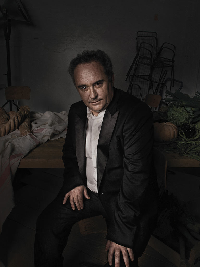Ferrán Adriá para Vanity Fair.
