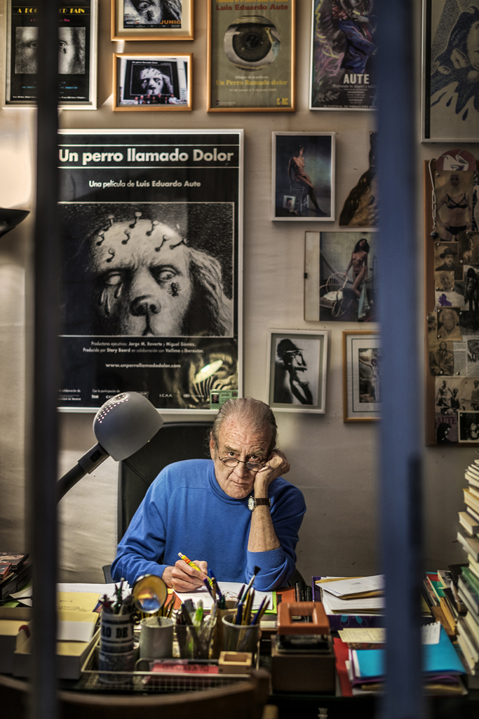 Luis Eduardo Aute para El País Semanal.