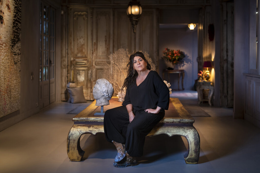 LITA CABELLUT_ EN SU CASA-ESTUDIO EN LA HAYA (PAISES BAJOS)_Diciembre 2021. Para el País Semanal.